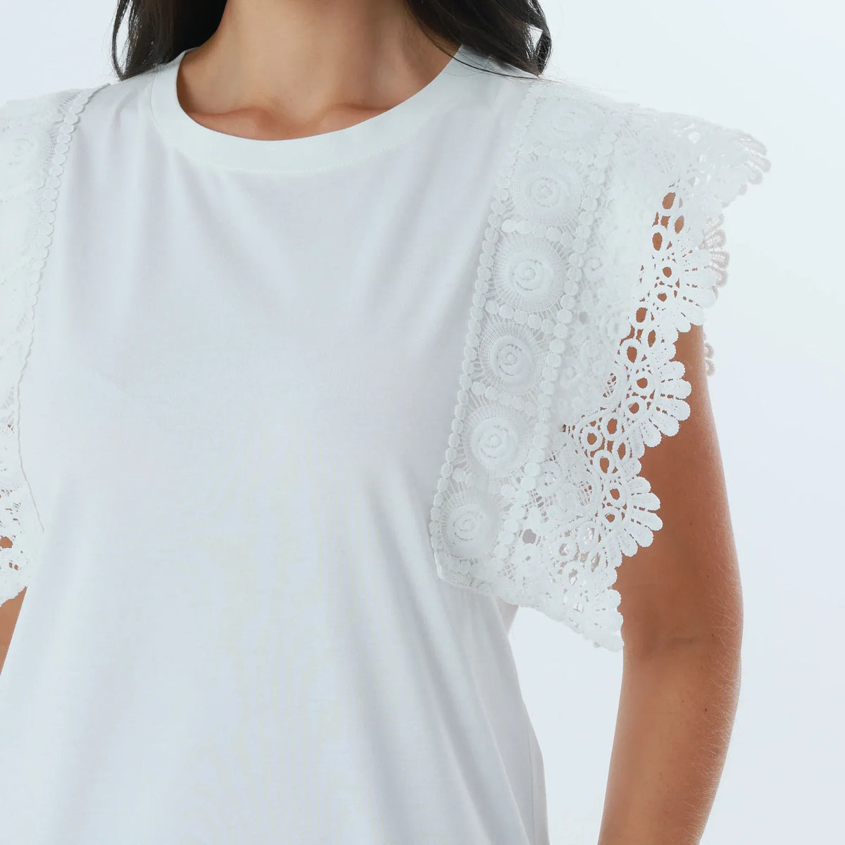 Laced T.Shirt for Women Image