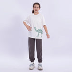Printed Casual T.Shirt for Girls Image