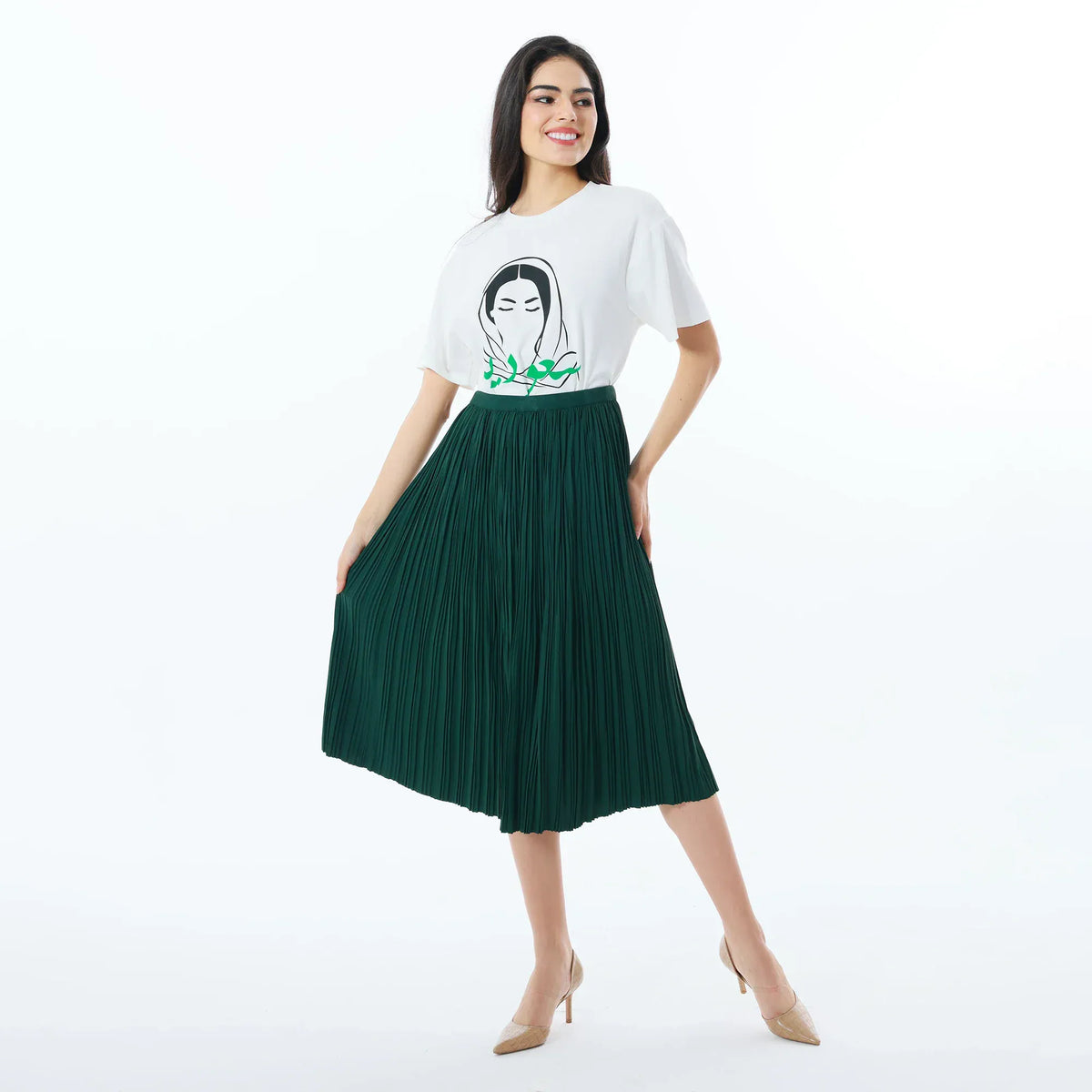 Casual Printed T.Shirt for Women Image