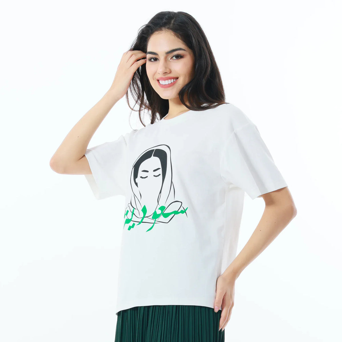 Casual Printed T.Shirt for Women Image