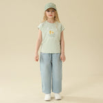 Floral T.Shirt For Girls