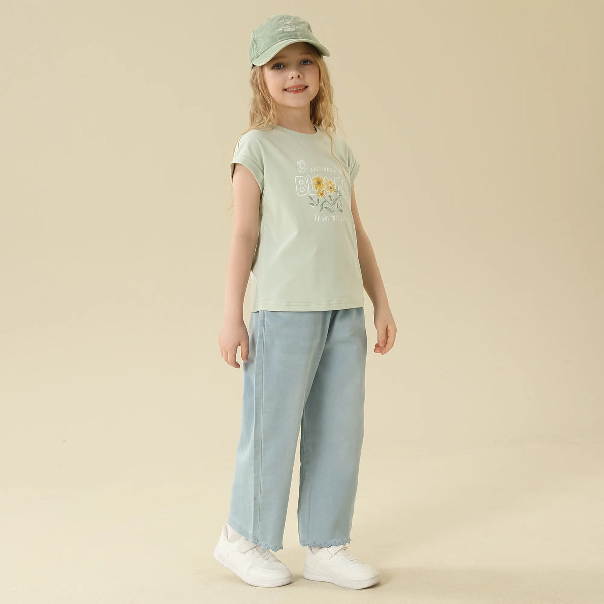 Floral T.Shirt For Girls