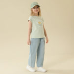Floral T.Shirt For Girls