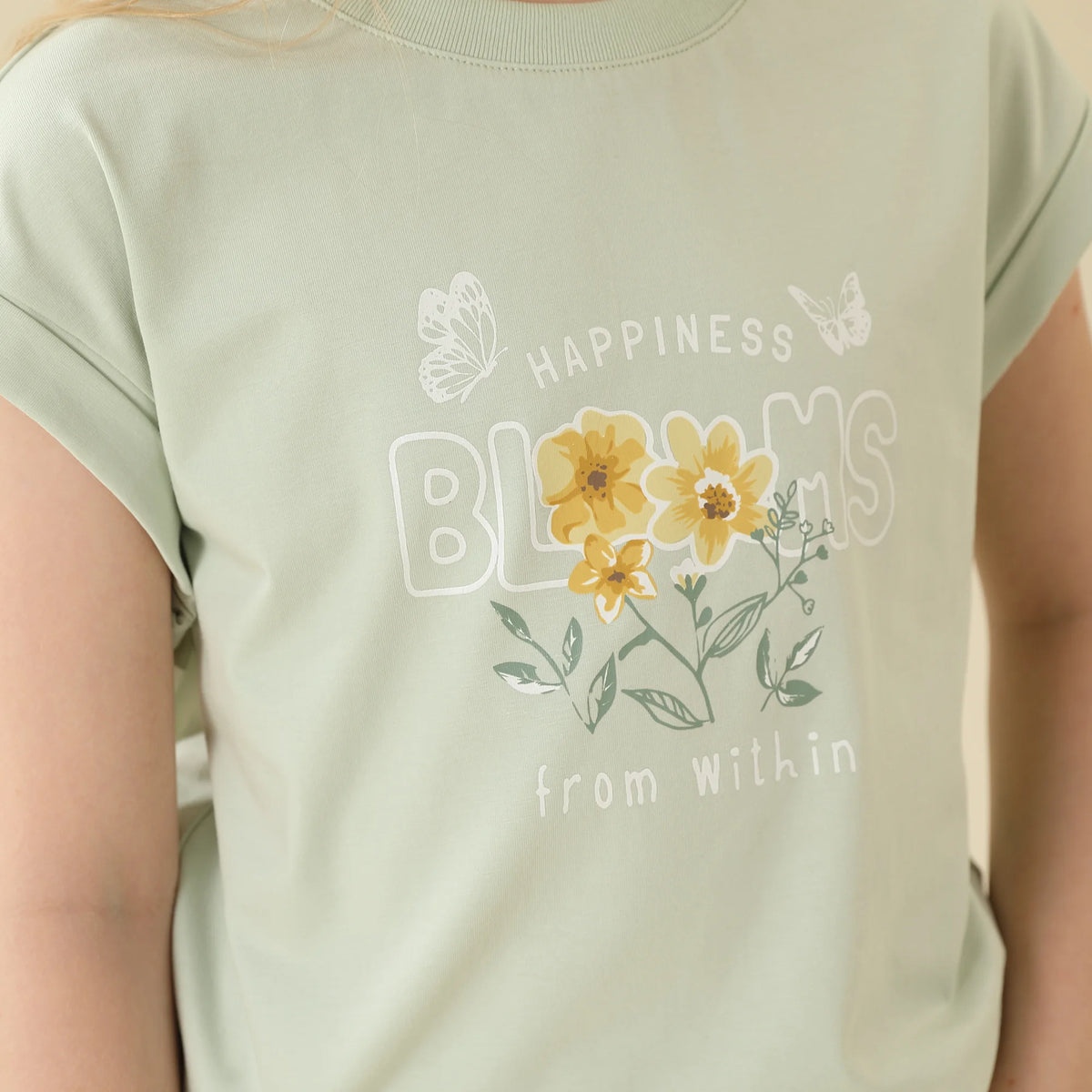 Floral T.Shirt For Girls