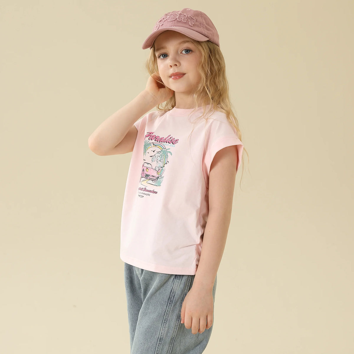 Printed T.Shirt For Girls