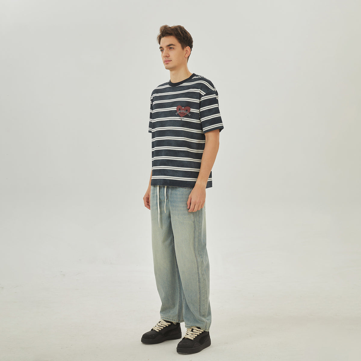 Striped T.Shirt For Men