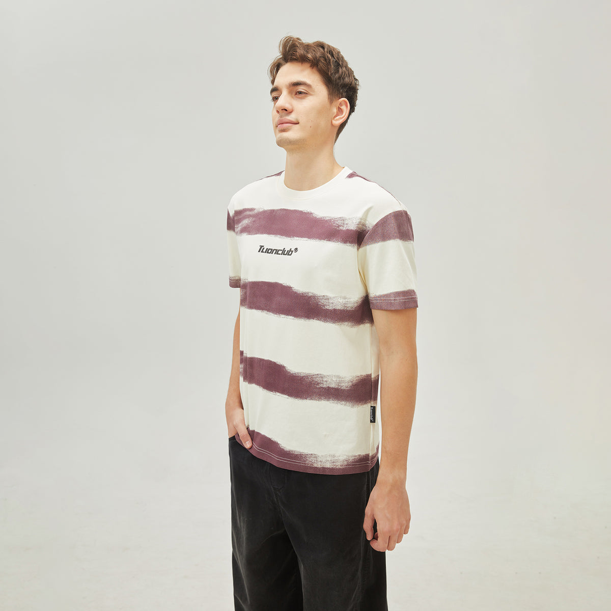 Striped T.Shirt For Men
