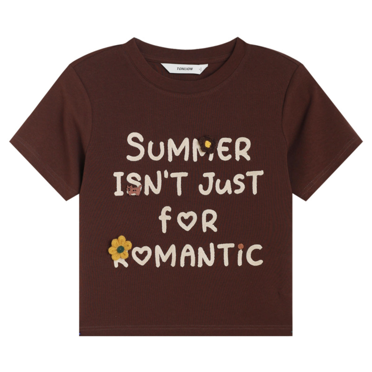 تيشيرت مطرز كاجوال للنساء