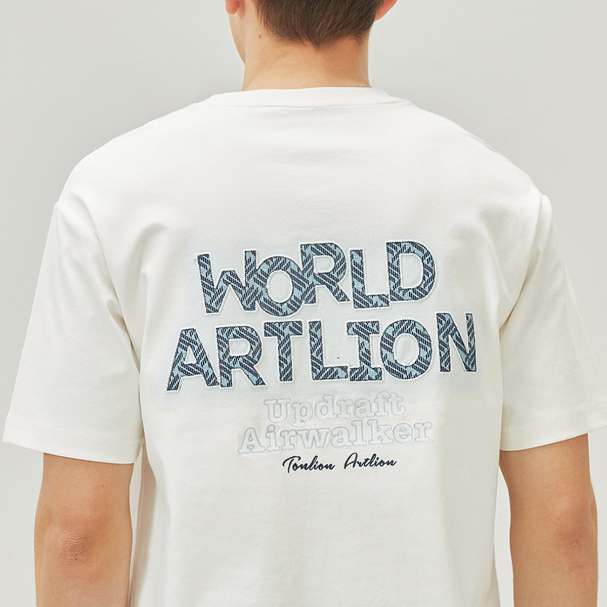 Street Look Embroidery T.Shirt For Men