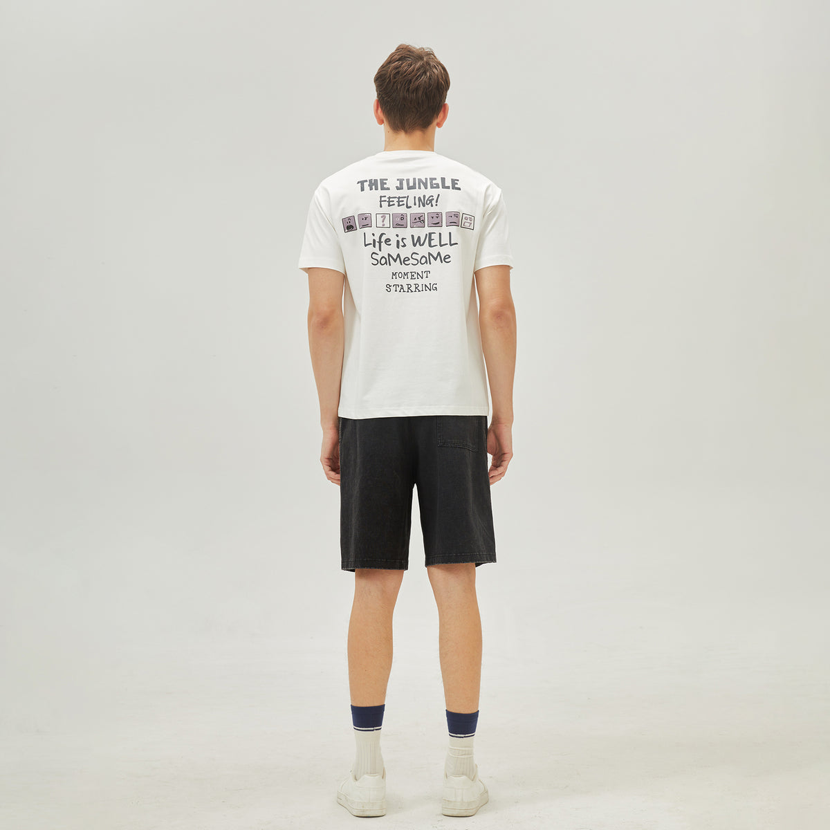 Street Look Printed T.Shirt For Men