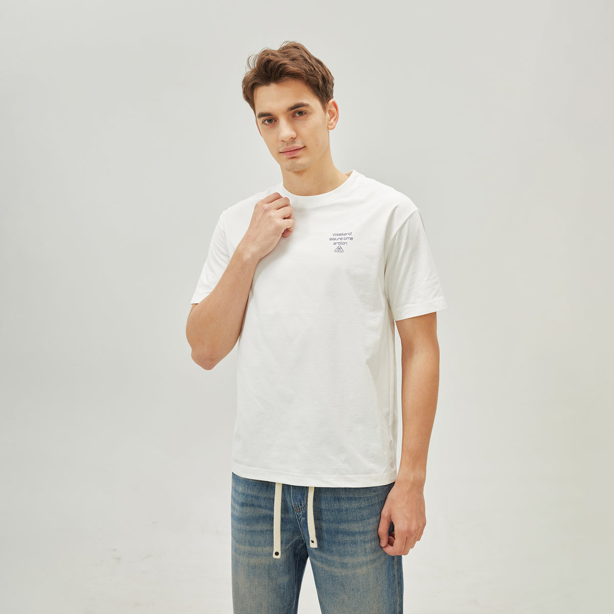 Street Look Printed T.Shirt For Men