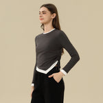 Color-Blocked T.Shirt For Women