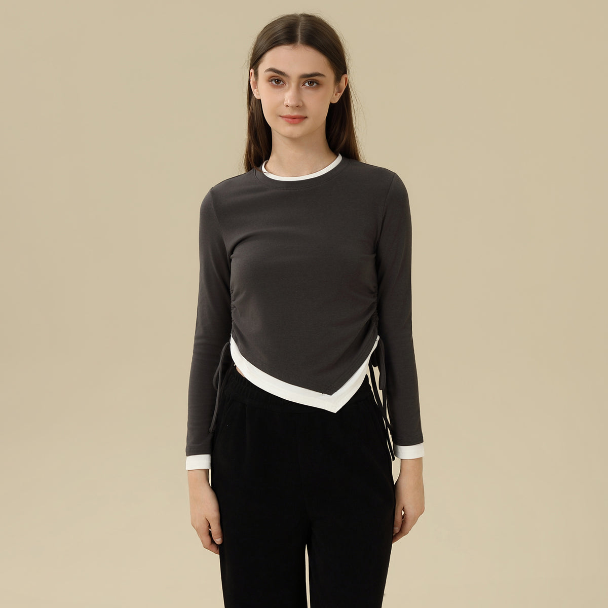 Color-Blocked T.Shirt For Women