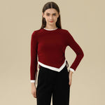 Color-Blocked T.Shirt For Women