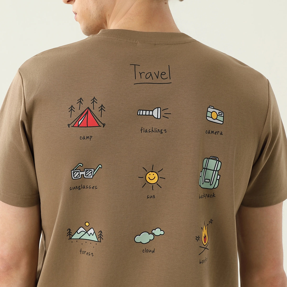 Embroidery Printed T.Shirt For Men