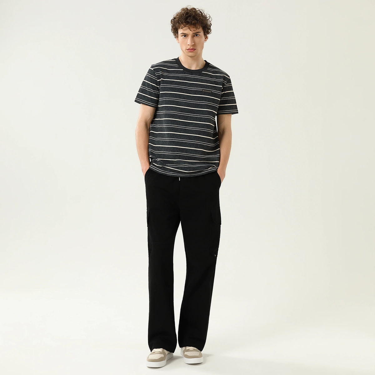 Striped T.Shirt For Men