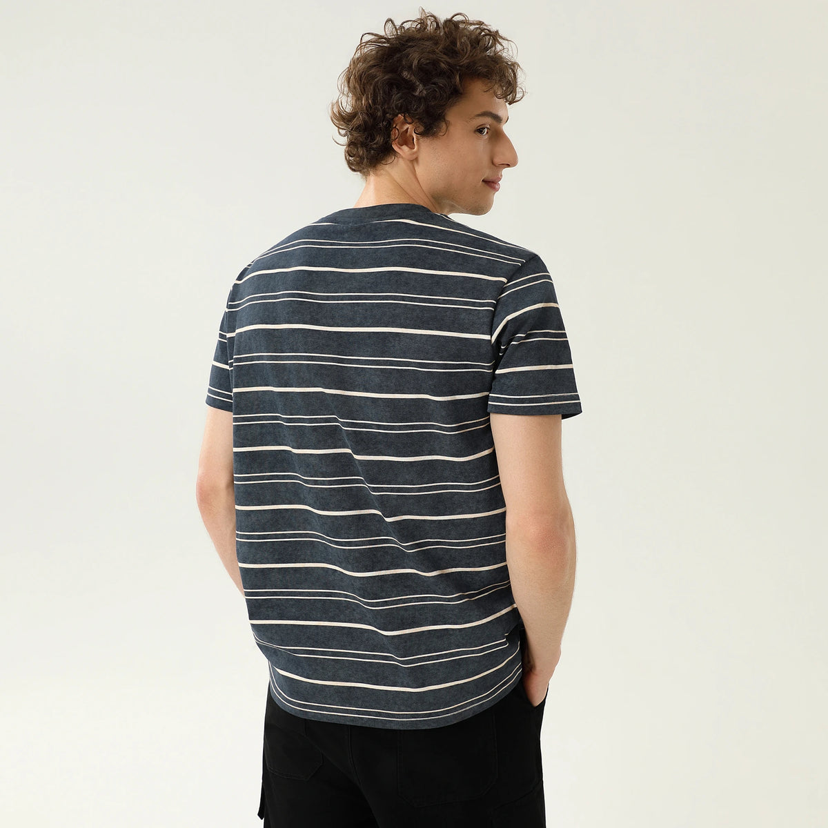 Striped T.Shirt For Men