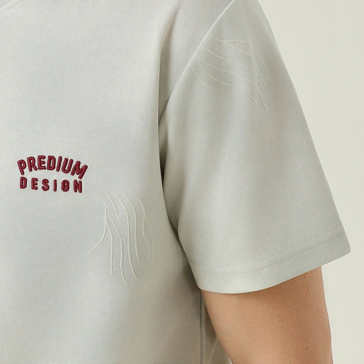 Embroidery Printed T.Shirt For Men