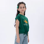 Printed Casual T.Shirt for Girls Image