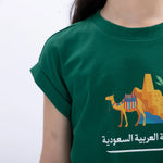 Printed Casual T.Shirt for Girls Image