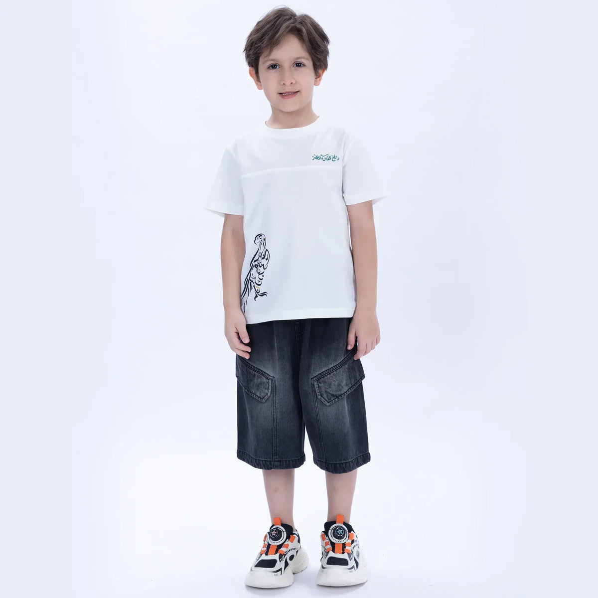 Printed Casual T.Shirt for Boys Image
