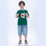 Printed Casual T.Shirt for Boys Image