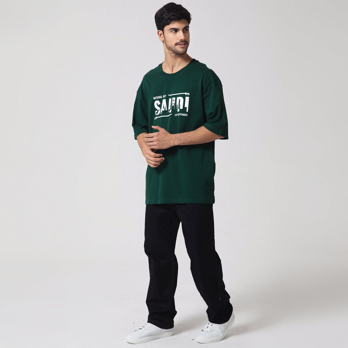 Printed Casual T.Shirt for Men Image