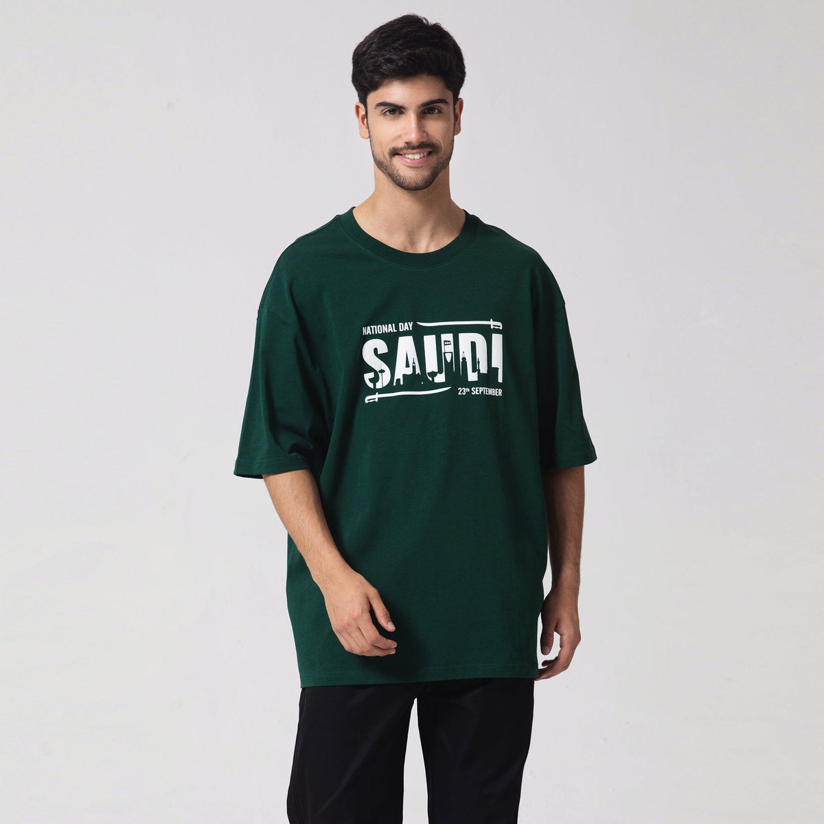 Printed Casual T.Shirt for Men Image