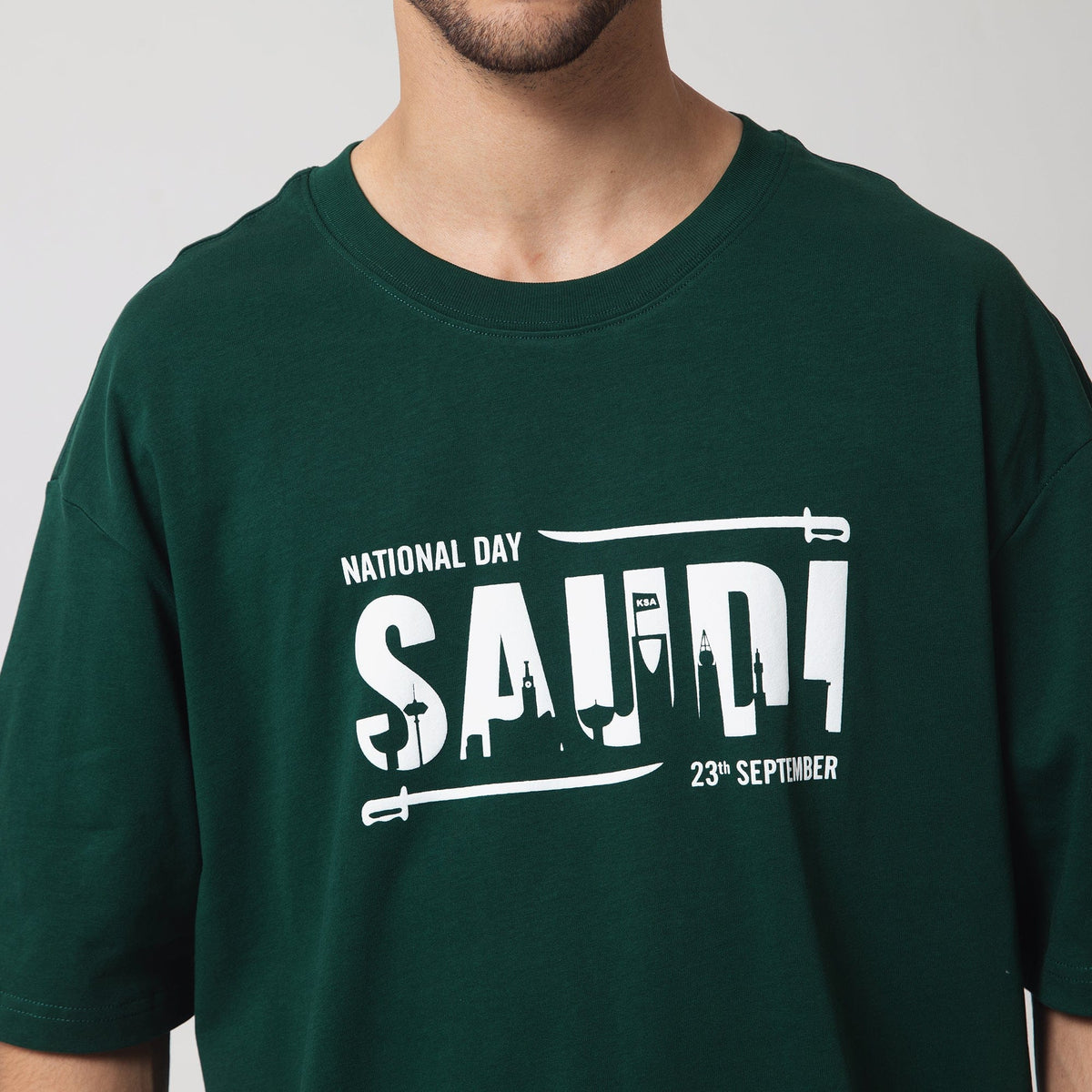 Printed Casual T.Shirt for Men Image
