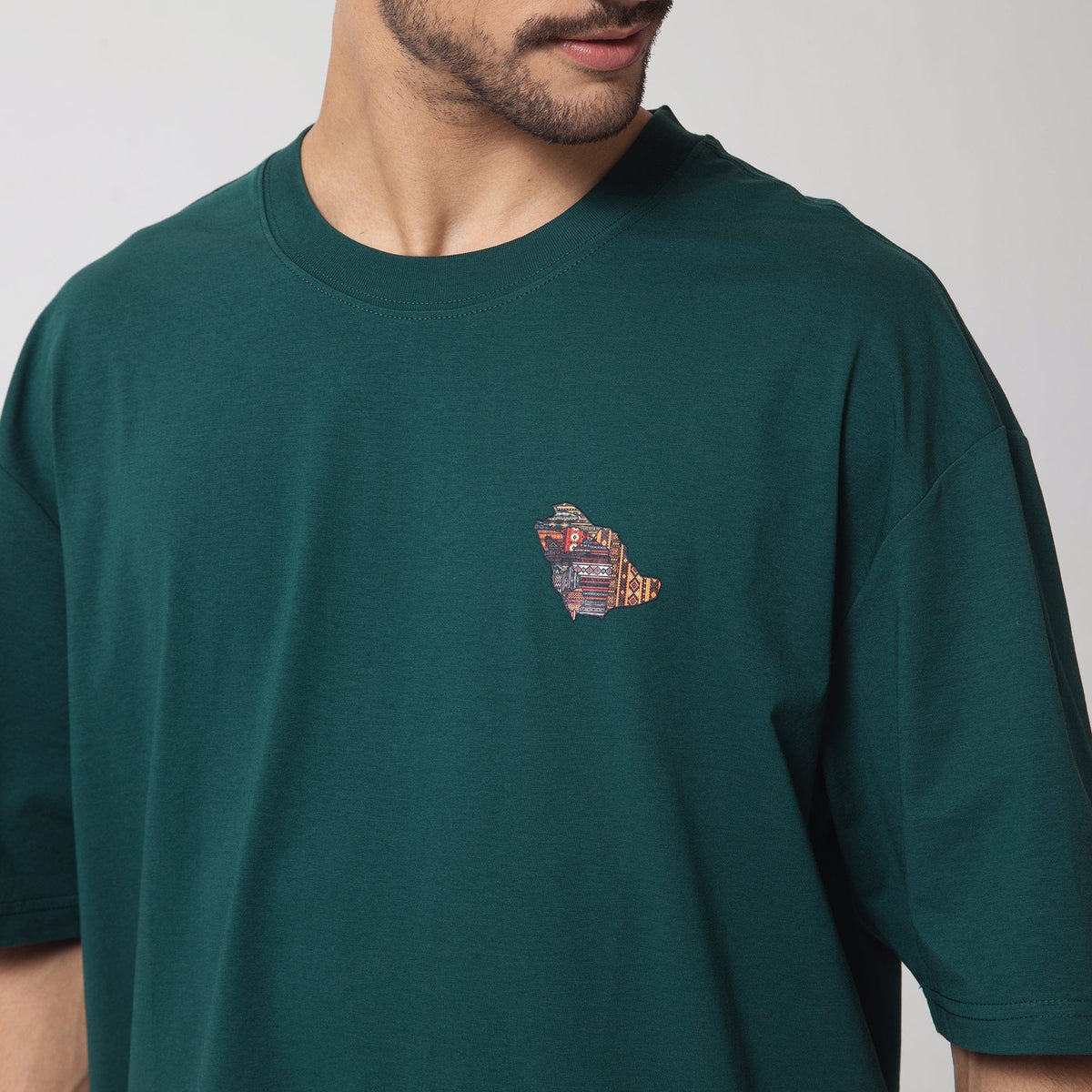 Printed Casual T.Shirt for Men Image