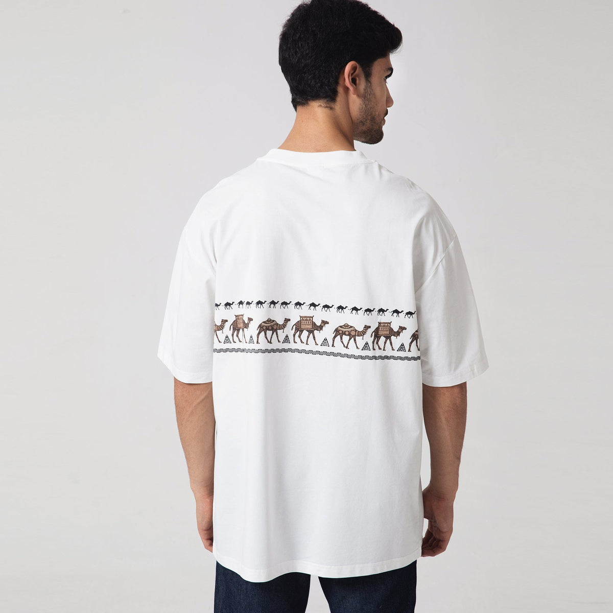 Printed Casual T.Shirt for Men Image