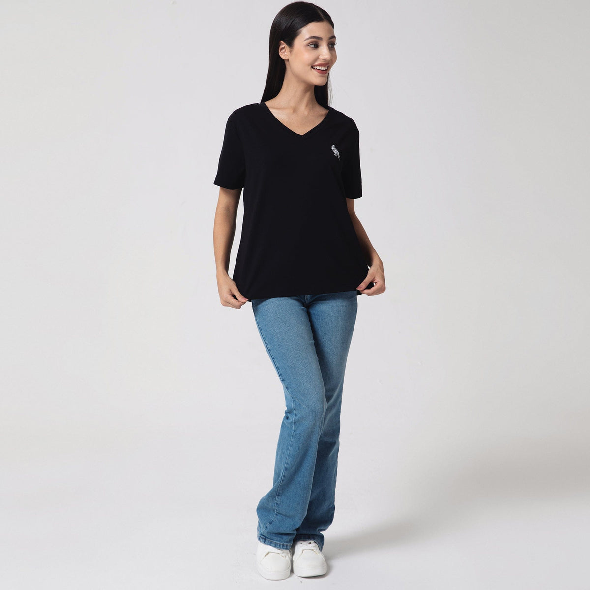 Printed Casual T.Shirt for Women Image