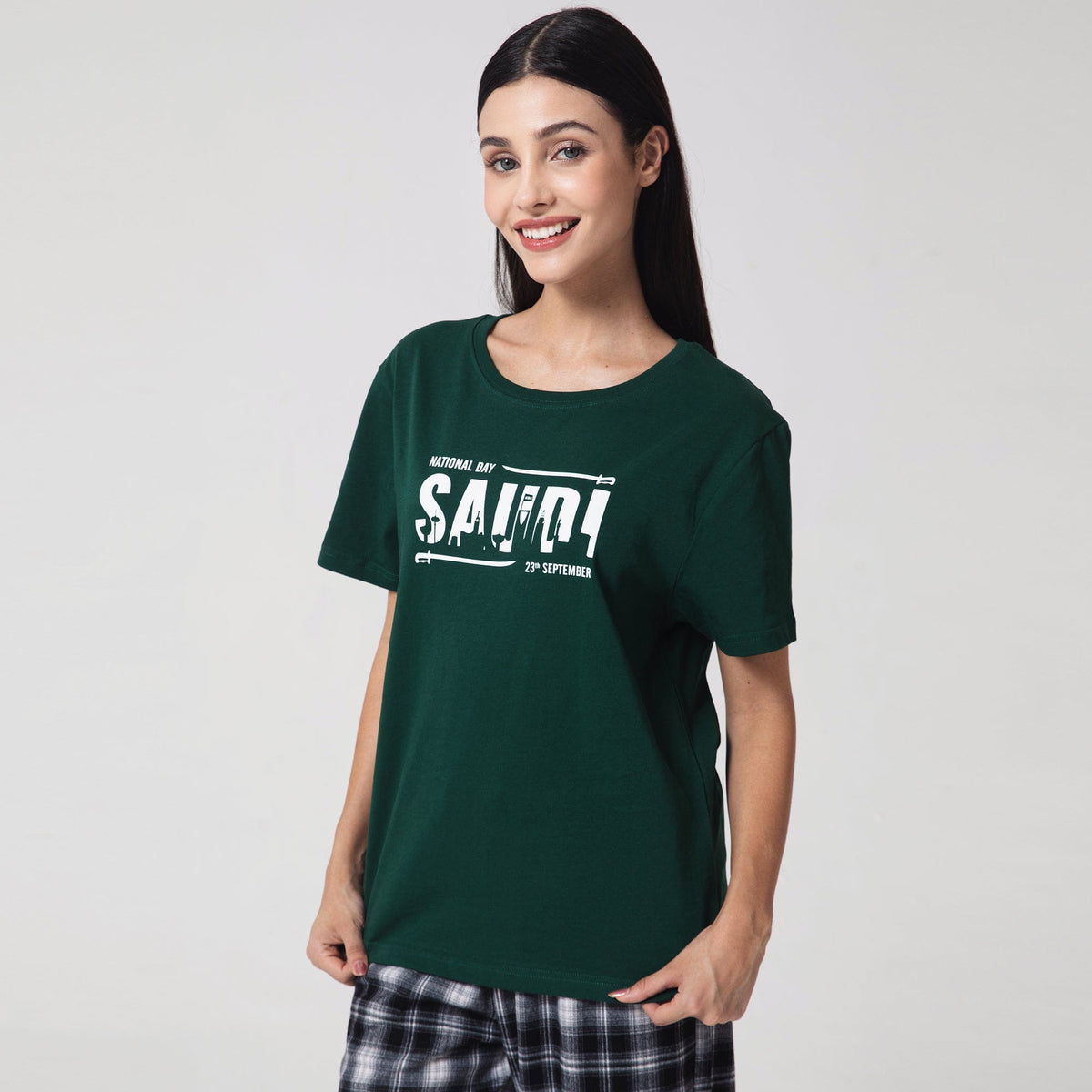 Printed Casual T.Shirt for Women Image