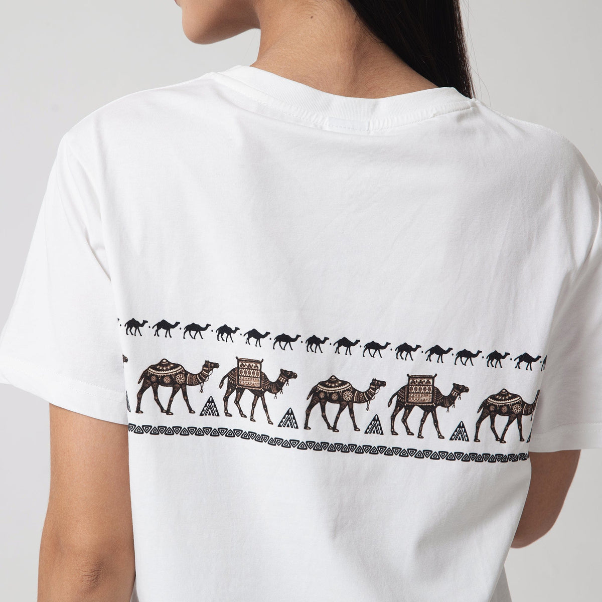 Printed Casual T.Shirt for Women Image
