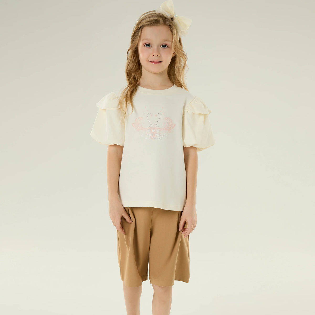 Printed Casual T.Shirt for Girls