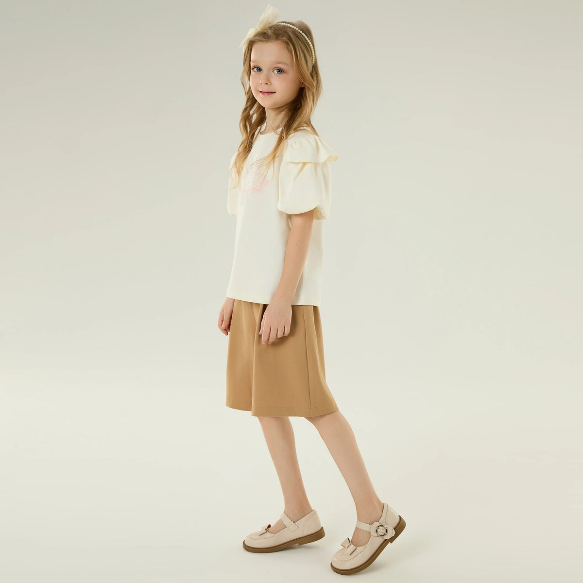 Printed Casual T.Shirt for Girls