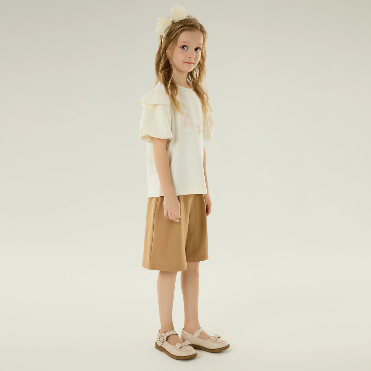 Printed Casual T.Shirt for Girls