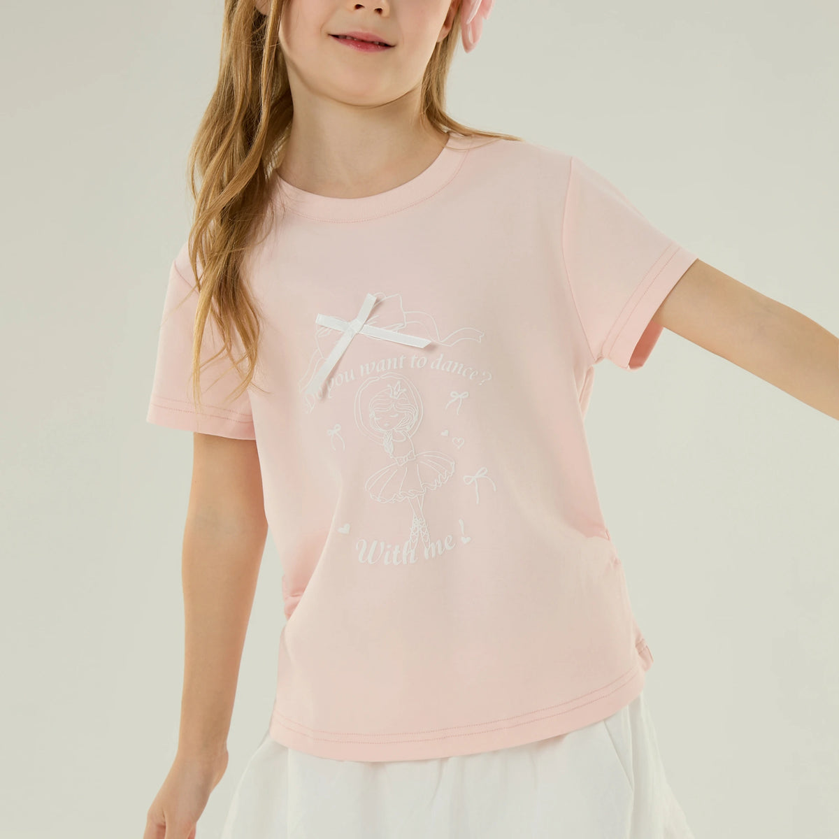 Printed Casual T.Shirt for Girls