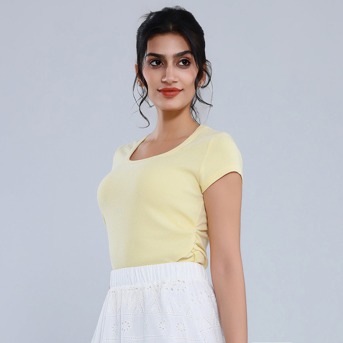 Elegant Plain T.Shirt for Women