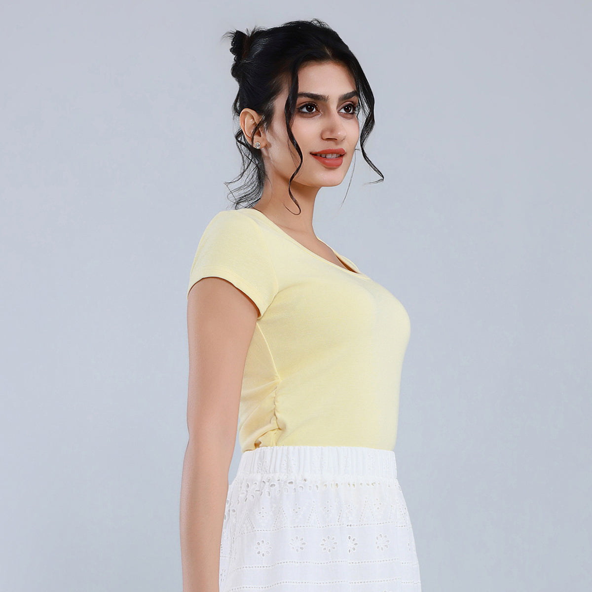 Elegant Plain T.Shirt for Women