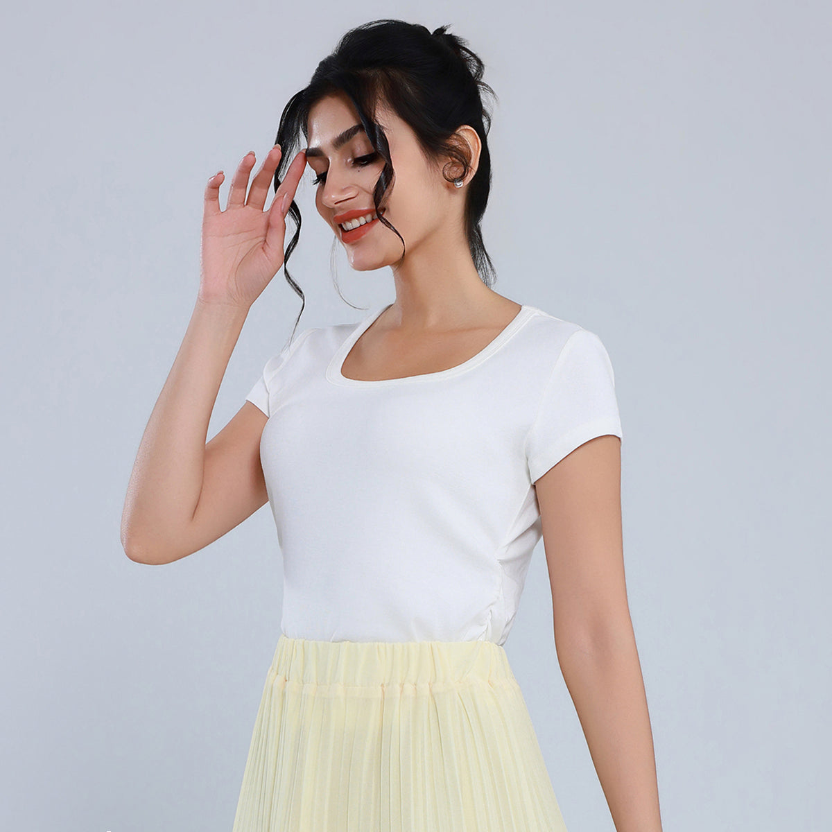 Elegant Plain T.Shirt for Women