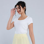 Elegant Plain T.Shirt for Women