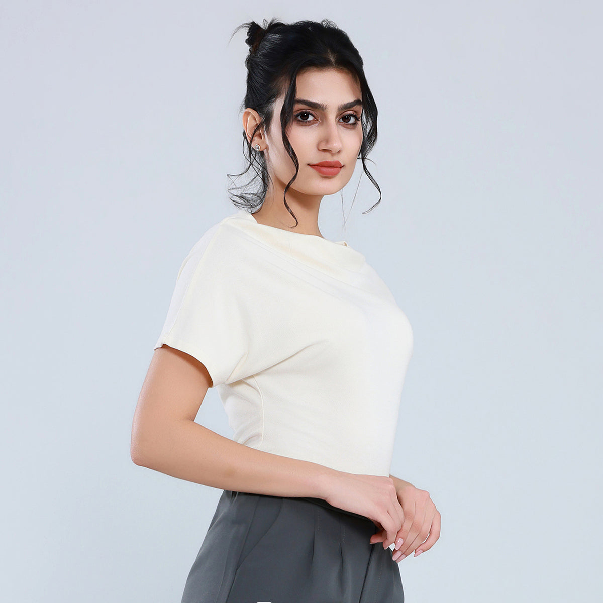 Elegant Plain T.Shirt for Women