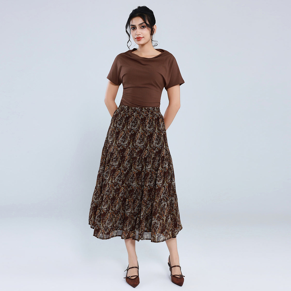 Elegant Plain T.Shirt for Women