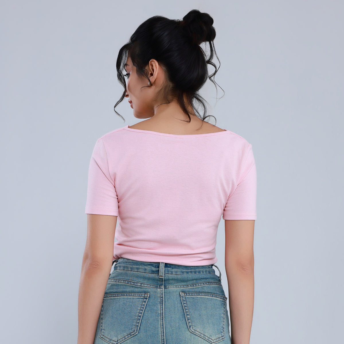 Elegant Plain T.Shirt for Women