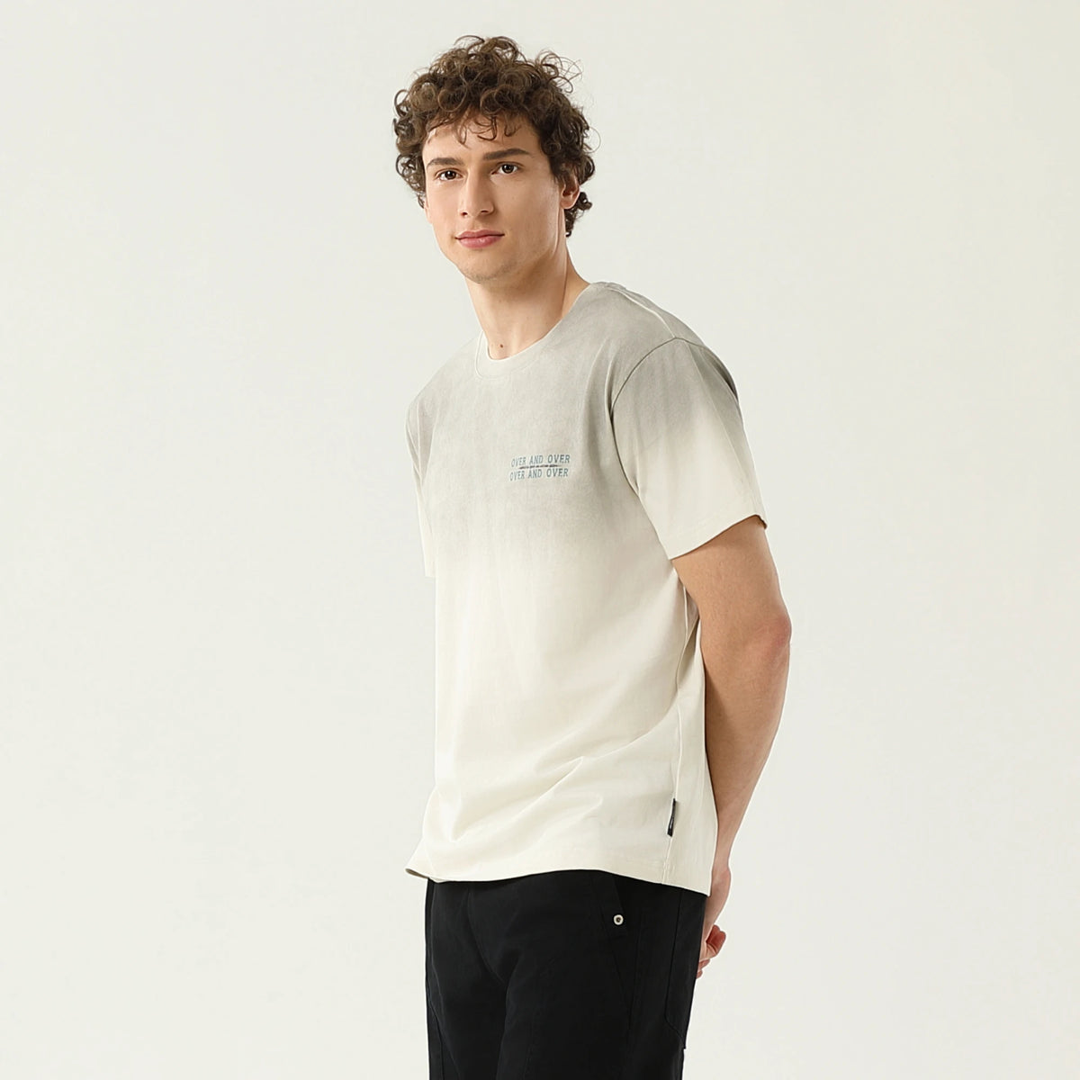 Casual Dip-Dye T.Shirt for Men