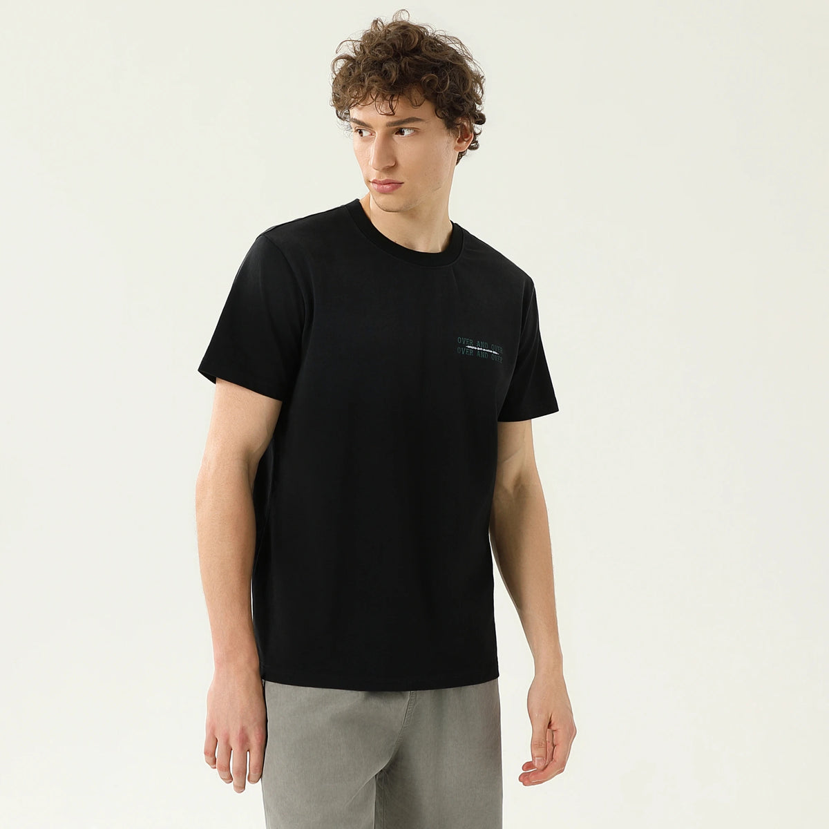 Casual Dip-Dye T.Shirt for Men