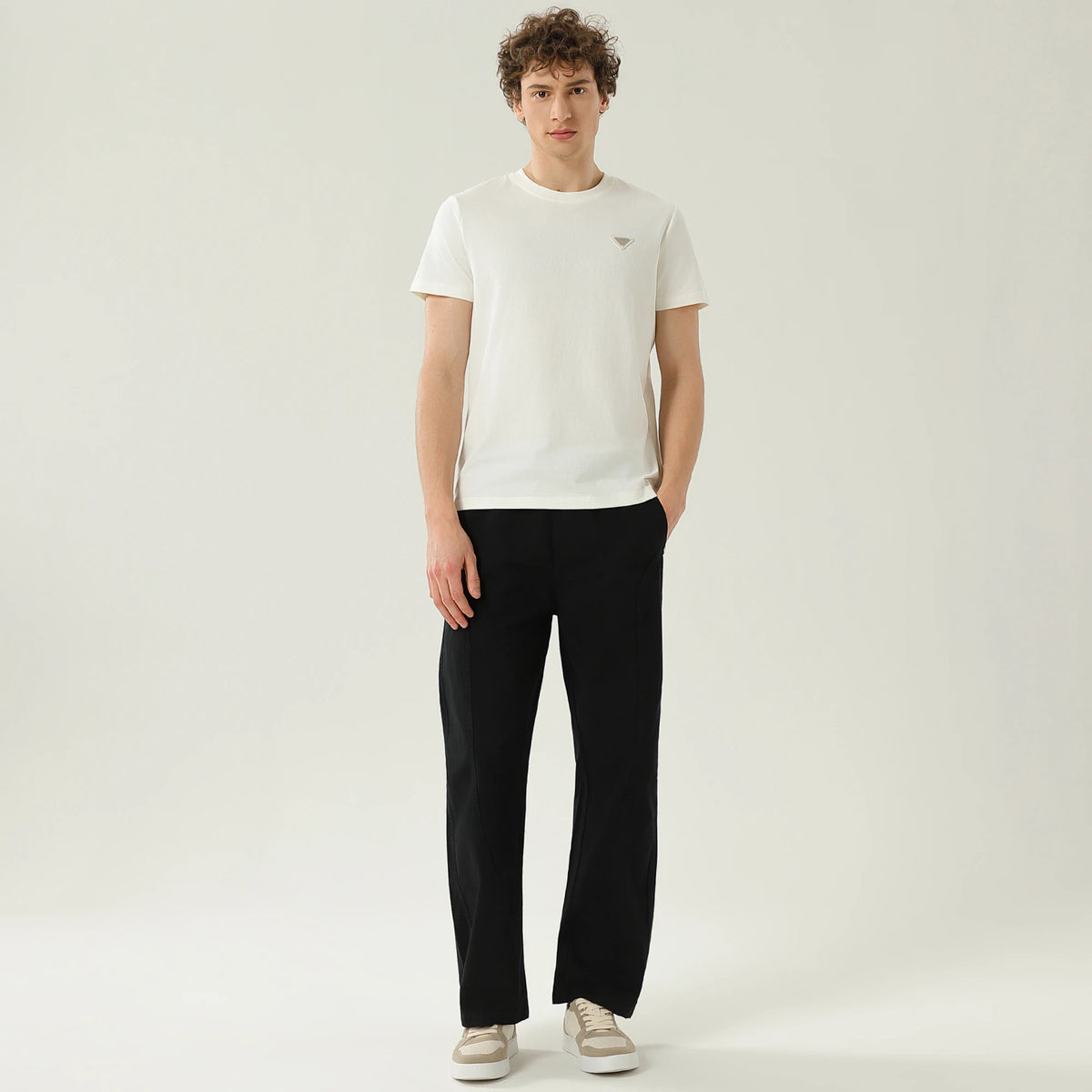 Casual Badge T.Shirt for Men