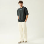 تيشيرت كاجوال مزين بطباعة للرجال