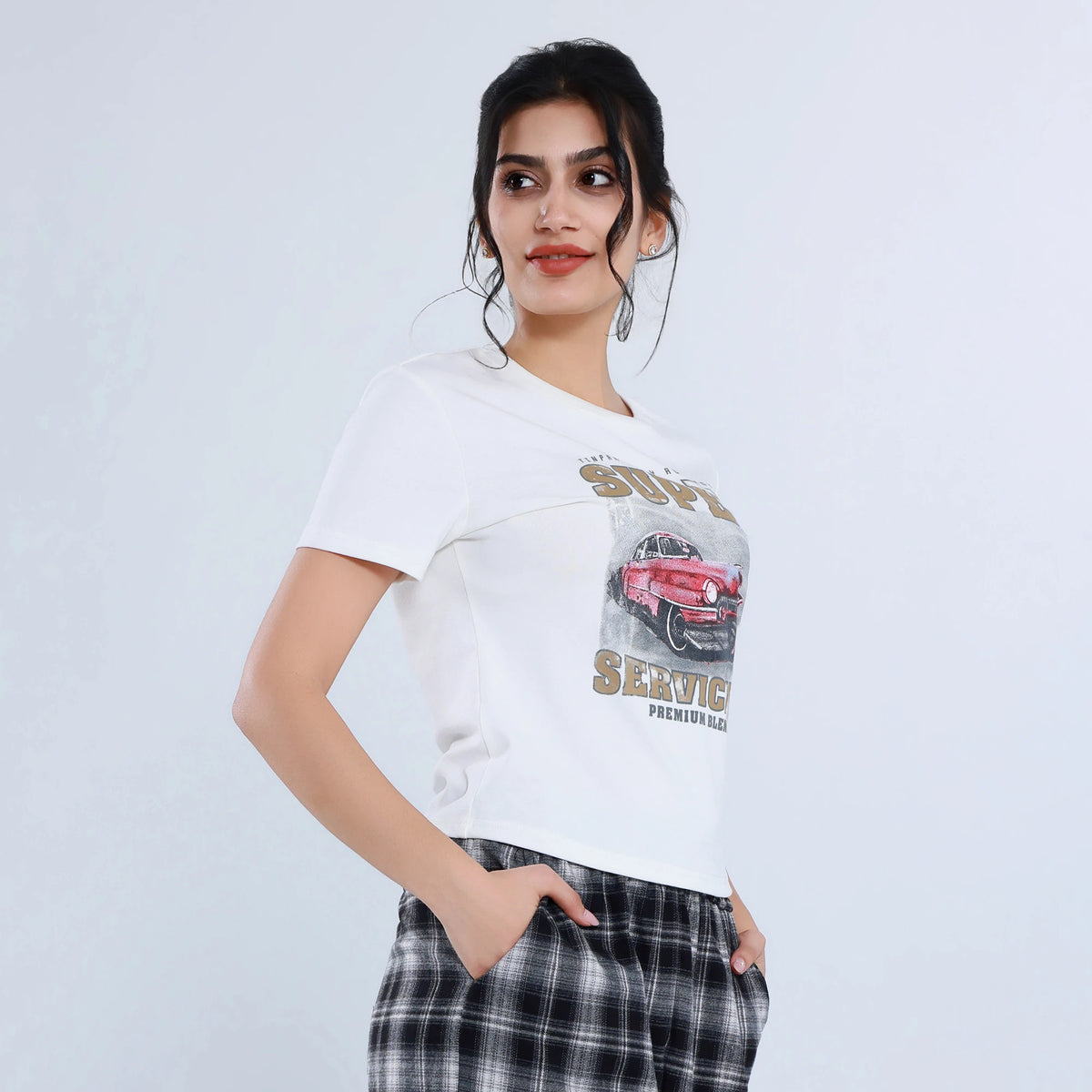 Casual Printed T.Shirt for Women